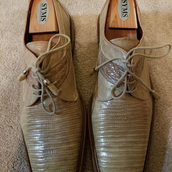 David Eden Genuine Lizard Shoes - Picture 2 of 9